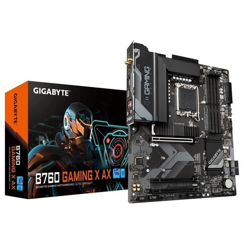 Scheda Madre B760 GAMING X AX LGA 1700 con Supporto 4x DDR5 4x SATA e 3x M.2 per Prestazioni Superiori in Gaming
