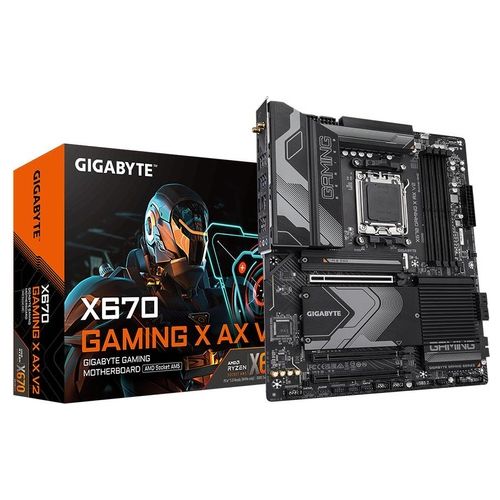 Gigabyte Scheda Madre X670 GAMING X AX V2 AM5/DDR5/ATX