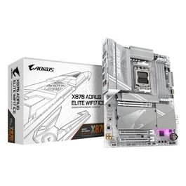  Scheda madre X870 AORUS ELITE WIFI7 ICE - Supporta CPU AMD Ryzen 9000 VRM digitale a 1622 fasi fino a 8000MHz DDR5 (OC) 3xPCIe 5.0 Wi-Fi 7 LAN 2.5GbE USB 4
