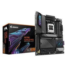 Scheda madre X870E AORUS PRO - Supporta CPU AMD Ryzen 9000 VRM digitale a 1622 fasi fino a 8000MHz DDR5 (OC) 3xPCIe 5.0 Wi-Fi 7 LAN 2.5GbE USB 4