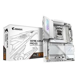 Scheda madre X870E AORUS PRO ICE - Supporta CPU AMD Ryzen 9000 VRM digitale a 1622 fasi fino a 8000MHz DDR5 (OC) 3xPCIe 5.0 Wi-Fi 7 LAN 2.5GbE USB 4