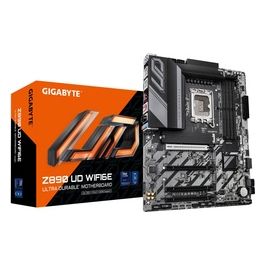 Scheda madre Z890 UD WIFI6E - Supporta CPU Intel Core Ultra (Serie 2) 1212 fasi VRM fino a 8800MHz DDR5 (OC) 1xPCIe 5.0  2xPCIe 4.0 Wi-Fi 6E LAN 2.5GbE Thunderbolt 4