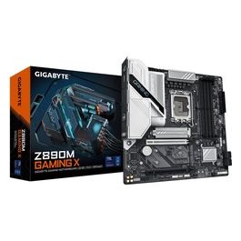 Scheda madre Z890M GAMING X - Supporta CPU Intel Core Ultra (Serie 2) 812 fasi VRM fino a 8800MHz DDR5 (OC) 1xPCIe 5.0  2xPCIe 4.0 LAN 2.5GbE USB 3.2 Gen 1