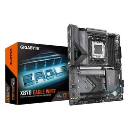 X870 EAGLE WIFI7 Scheda Madre - Supporta CPU AMD Ryzen 9000 VRM a 1422 fasi fino a 8000MHz DDR5 (OC) 1xPCIe 5.0 Wi-Fi 7 LAN 2.5GbE USB 4