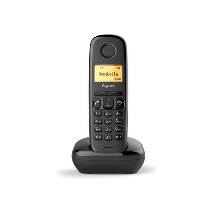 Gigaset A170 Cordless DECT Display 1,5'' Rubrica Nero