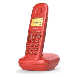 A270 Cordless DECT Display 1,5" Vivavoce Rubrica Rosso