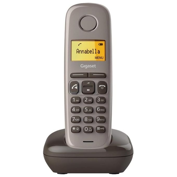 Gigaset A270 Cordless DECT Display 1,5'' Vivavoce Rubrica Marrone