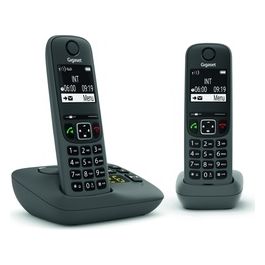 AE690A Telefono Fisso Cordless Duo Antracite