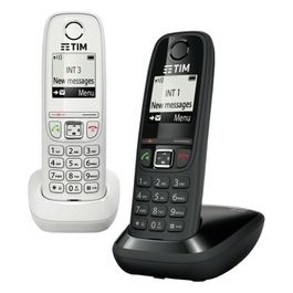 Gigaset AS405 Telefono Cordless Facile Start Duo Black/White Tim