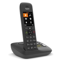 Gigaset C575A Cordless con segreteria telefonica Nero