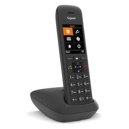 Gigaset C575 Telefono Cordless Ampio Display Segnalazione Chiamate Perse Ricevute ed Effettuate Funzione Eco Nero