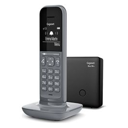 Gigaset CL390 A Dark Telefono Cordless Grigio