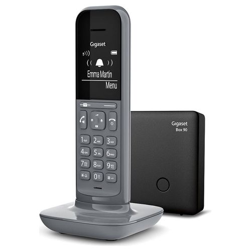 Gigaset CL390 Telefono Cordless Funzione Black List Vivavoce Display Ampio Grigio