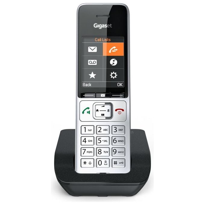 Gigaset Comfort 500 Cordless Dect Gap Display 2,2'' a colori Vivavoce