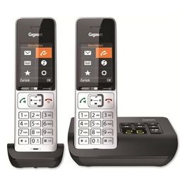 Gigaset Comfort 500A Duo Coppia Cordless Dect/Gap Display 2,2'' a colori Vivavoce Segreteria