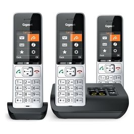 Gigaset Comfort 500A Trio Tris Cordless Dect/Gap Display 2,2" a colori Vivavoce Segreteria