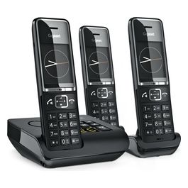 Gigaset Comfort 550A Trio Tris Cordless Dect/Gap Display a colori 2.2'' Vivavoce Segreteria