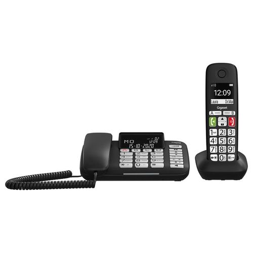 Gigaset DL780 Plus Telefono Fisso con Cornetta Cordless Aggiuntiva