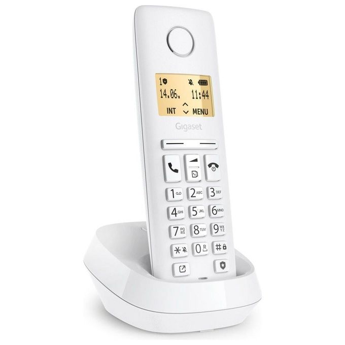 Gigaset Pure 100 Sys Telefono Cordless Bianco