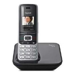 S850 Telefono Analogico/DECT Identificatore di Chiamata Platino/Nero
