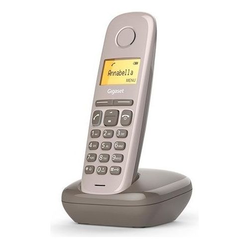 Gigaset Telefono DECT Wireless A170 Marrone