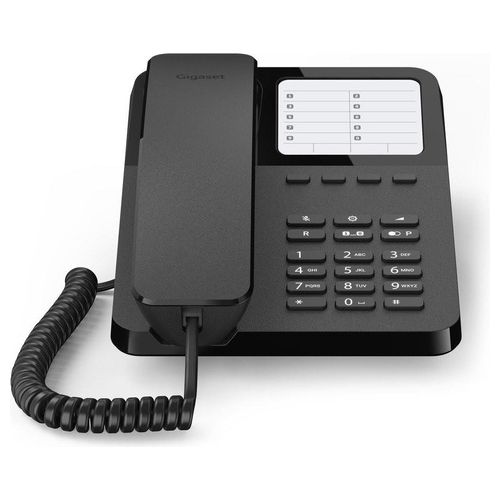 Gigaset Telefono Fisso H6538 R101 Desk Nero
