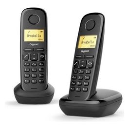 Gigaset Telefono Senza Fili Wireless A170 Duo Nero