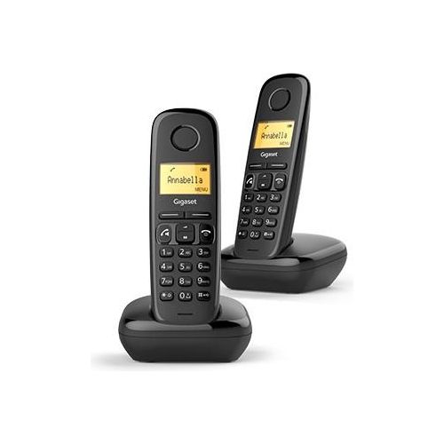 Gigaset Telefono Senza Fili Wireless A270 Duo Nero