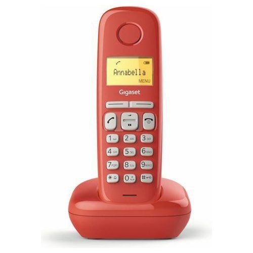 Gigaset Telefono Senza Fili Wireless A170 Strawberry