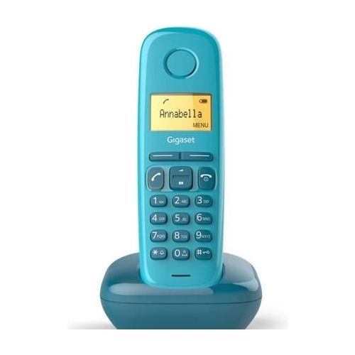 Gigaset Telefono Senza Fili Wireless A170 Aqua Blue