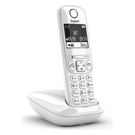 Gigaset AS690 Cordless DECT Display 2'' Vivavoce Rubrica Bianco