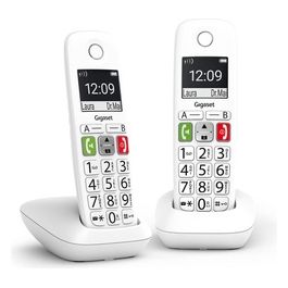 Gigaset Telefono Senza Fili Wireless Land E290 Duo Bianco