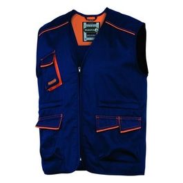 Gilet Deltaplus Panostyle M6Gil Blu/Orange Tg. L