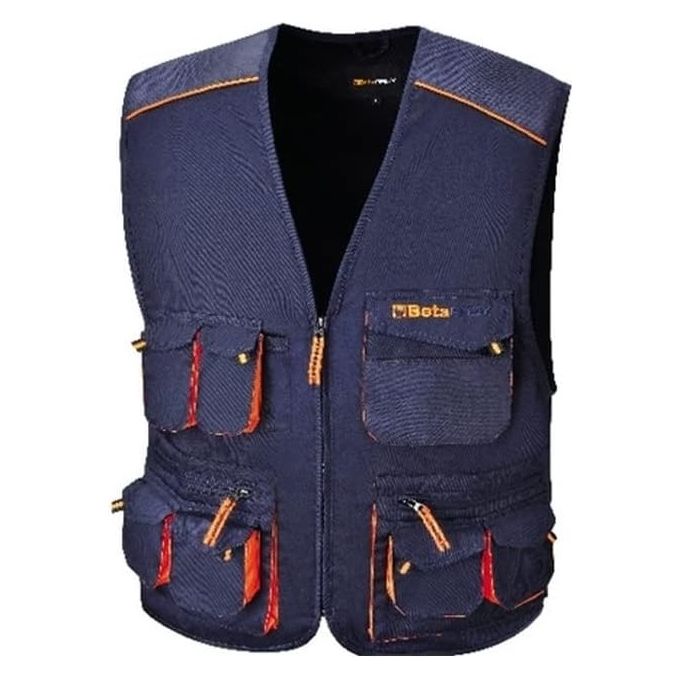 Image of BETA Gilet Multitasche 7877E Taglia XXXL per Lavoro Fai da Te Abbigliamento da Lavoro e Antinfortunistica