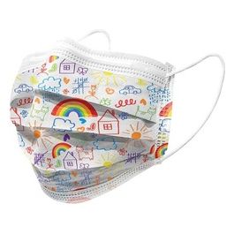 Gisafe 10 Mascherine Chirurgiche Bambini Filtranti Cartoon