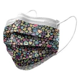 Gisafe Mascherine Chirurgiche Adulti Filtranti 10 Pezzi Peace