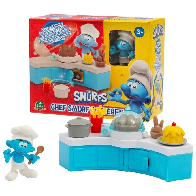 Image of Giochi Preziosi Cucina Puffo Chef con Personaggio