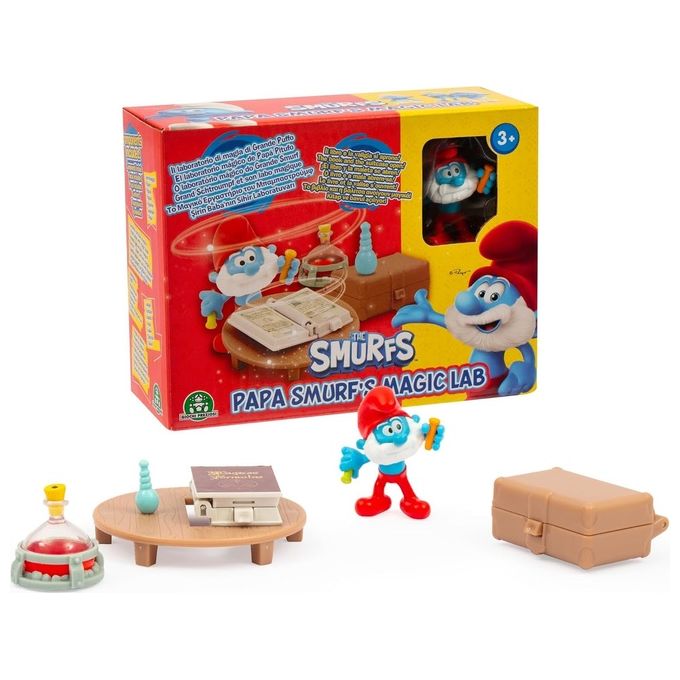 Image of Giochi Preziosi Laboratorio di Grande Puffo con Personaggio