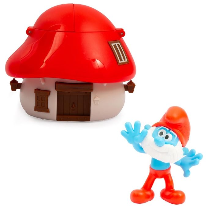 Image of Giochi Preziosi Personaggio Puffi Personaggio Surprise in Casetta