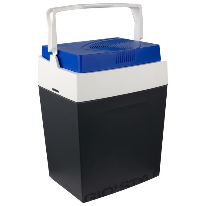 Giostyle BRIO 30 Frigo Portatile Elettrico Capacita' 30 Litri Doppia alimentazione Coperchio ermetico con sistema bloccaggio Raffredda fino -18° 52.5cm