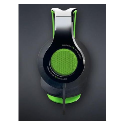 Gioteck TX30 Stereo Game&Go Cuffie Cablato Green Grill per Xbox One