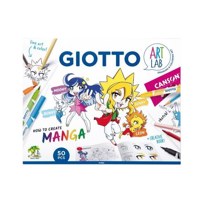 Giotto Art Lab How To Create Manga