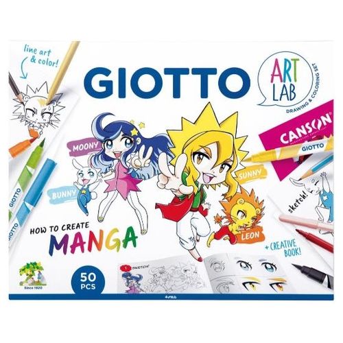 Giotto Art Lab How To Create Manga