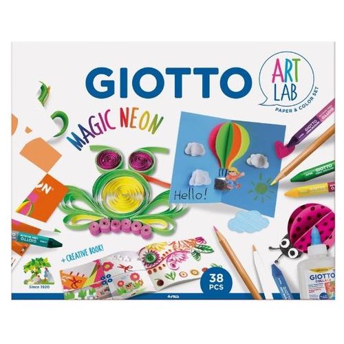Giotto Art Lab Neon Kit Creativo per Collage