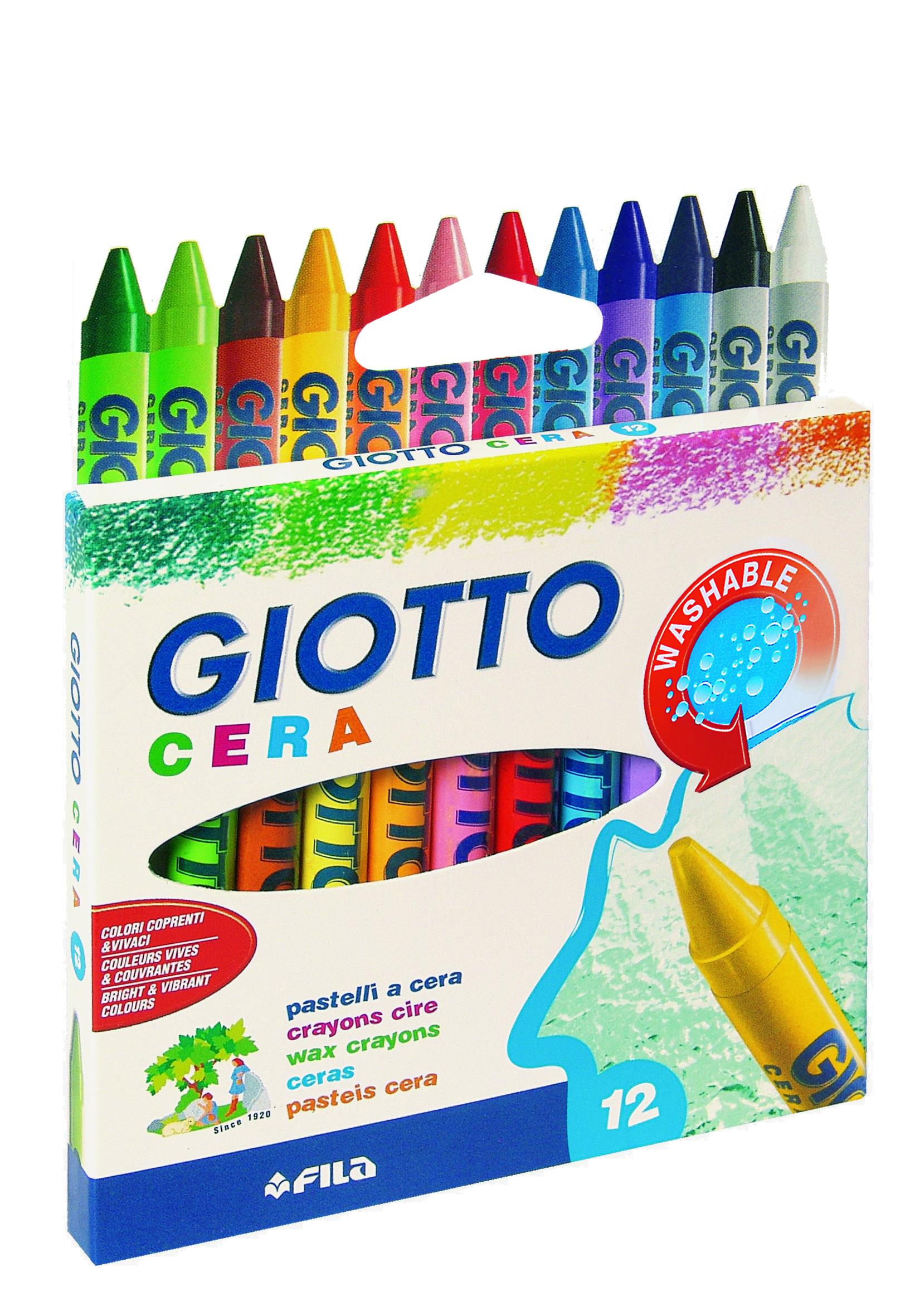 Giotto Cf12 Pastelli Cera