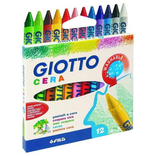 Giotto Cf12 pastelli Cera