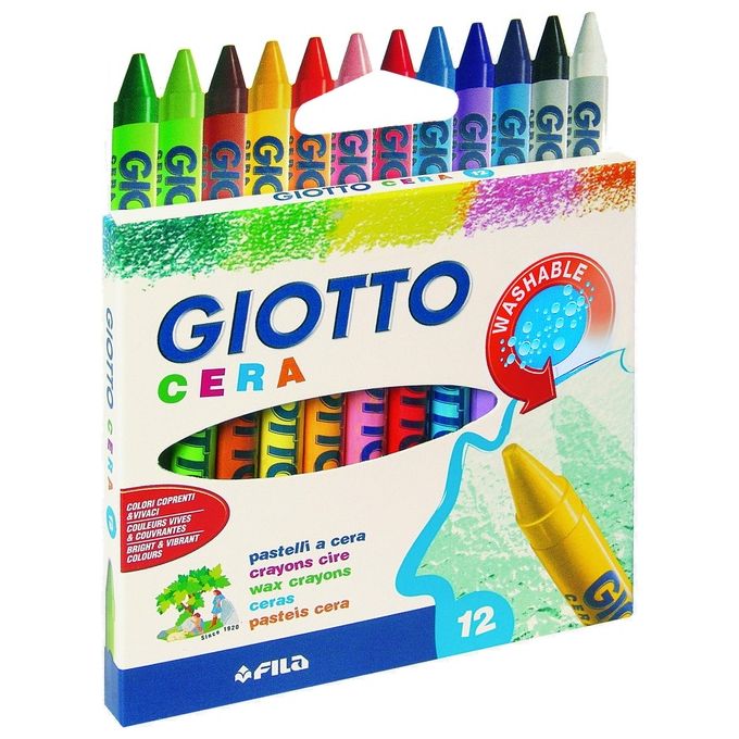 Giotto Cf12 pastelli Cera