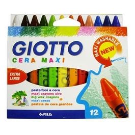 Giotto Cf12 pastelli Cera Maxi
