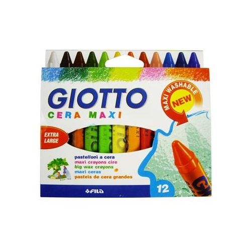 Giotto Cf12 pastelli Cera Maxi