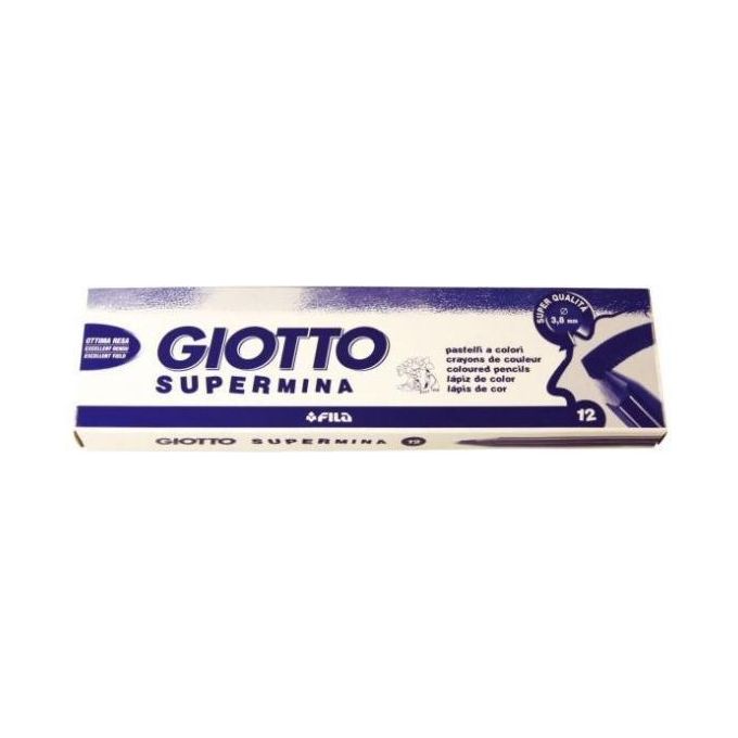 Giotto Cf12 pastelli Supermina Giallo Ocra